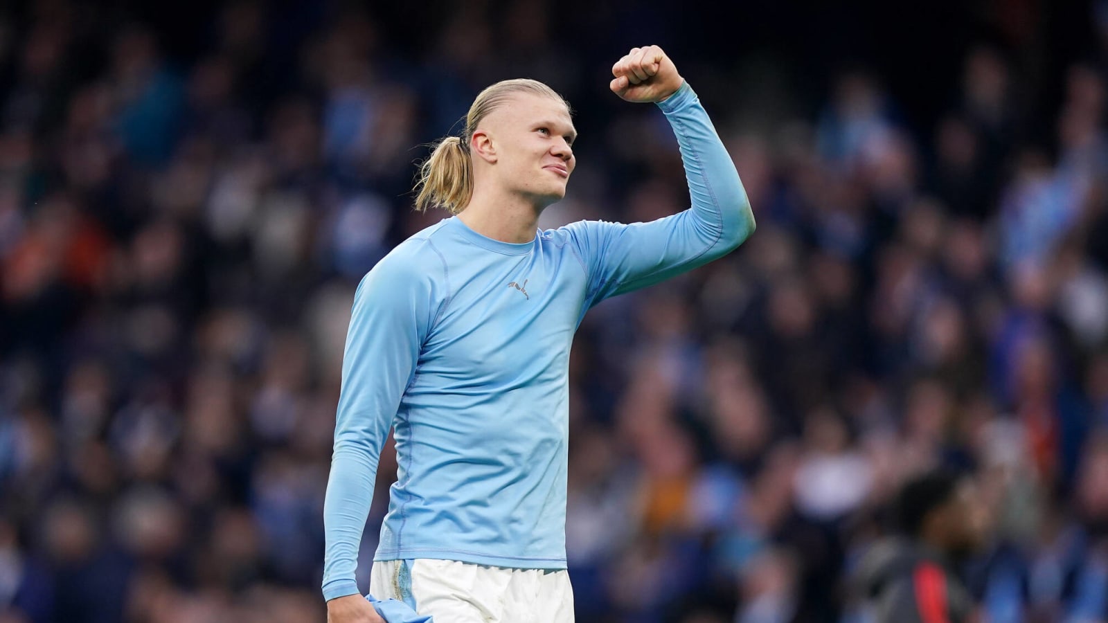 Watch: Erling Haaland gets Manchester Derby goal after horror miss