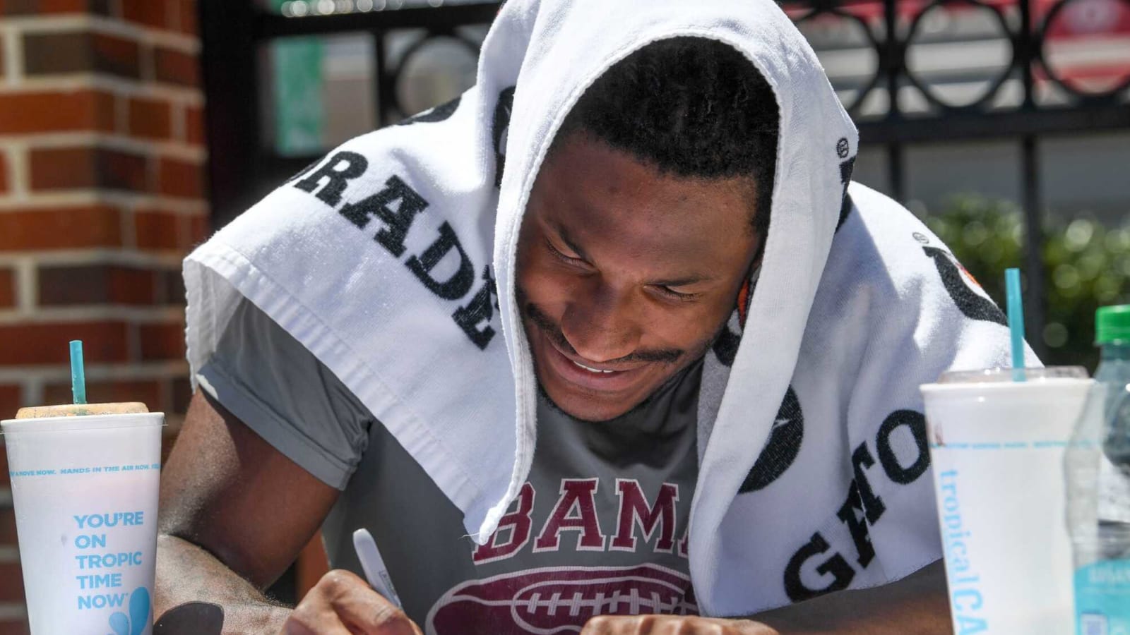 Alabama WR competing hard in 4th Quarter Program ahead of return from injury