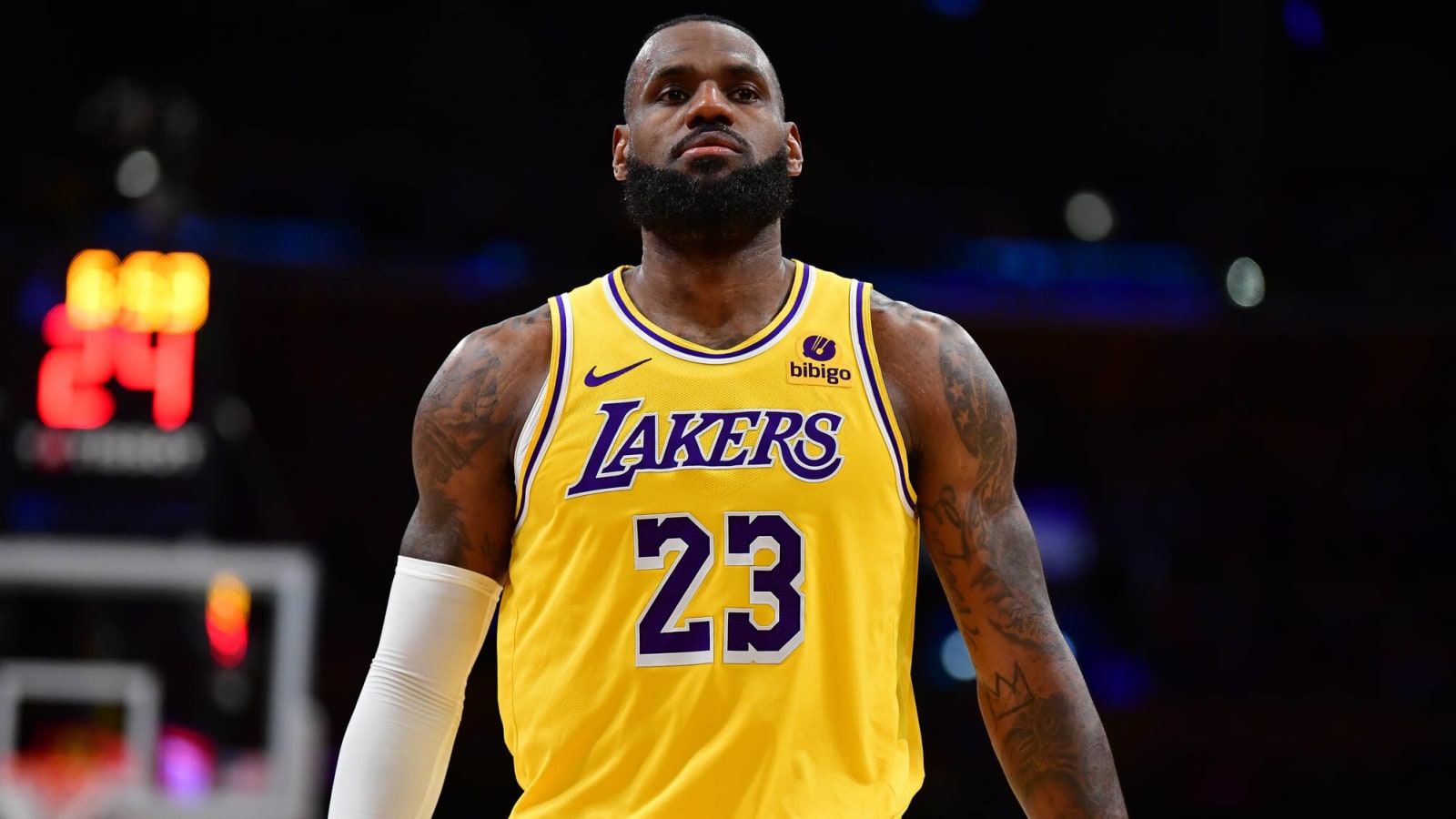LeBron James shares message about his future