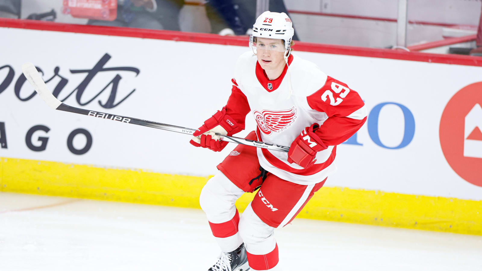 NHL.com Nate Danielson as Red Wings Top Young Forward
