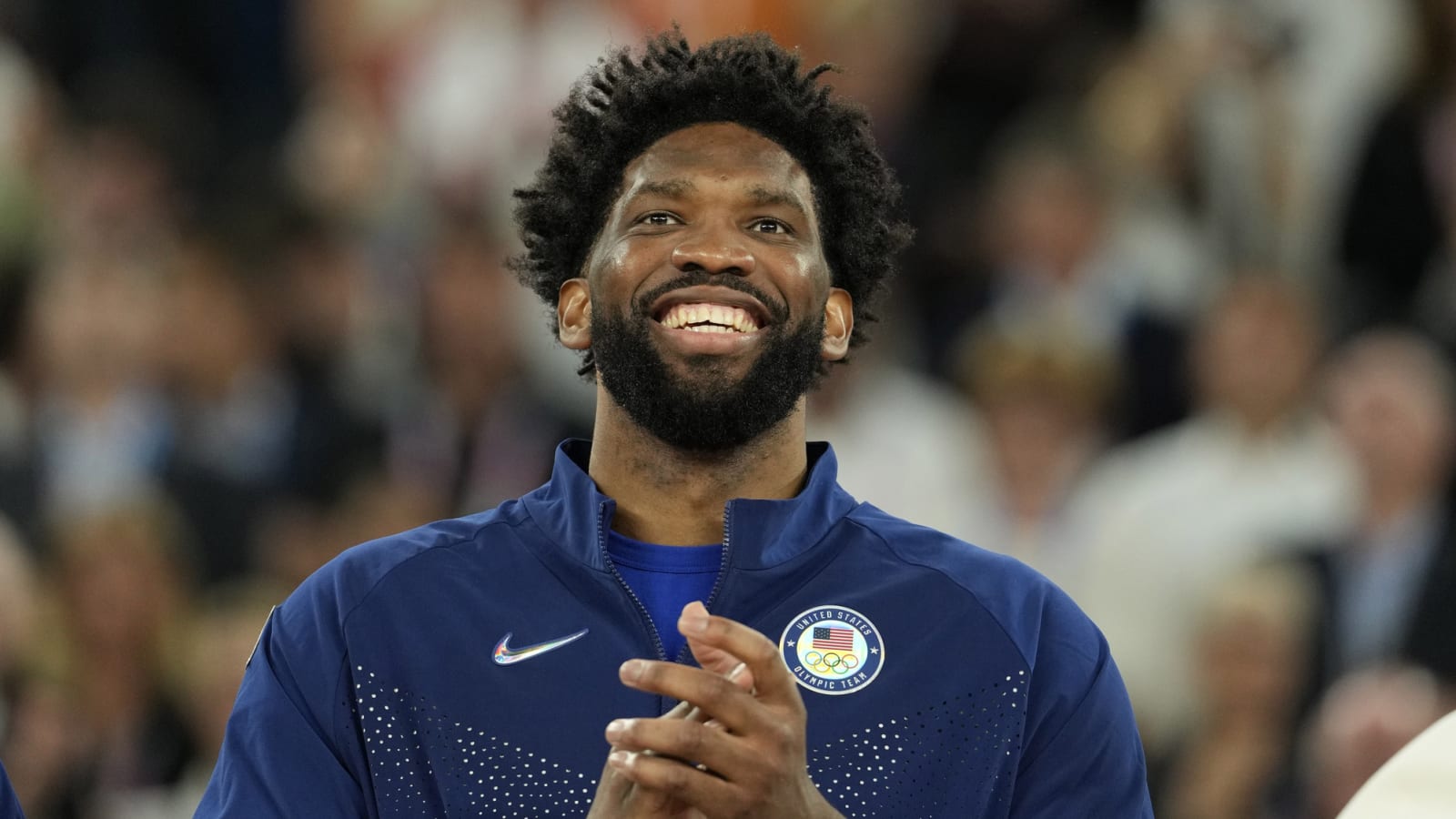 Joel Embiid knighted by Cameroon after Team USA gold medal