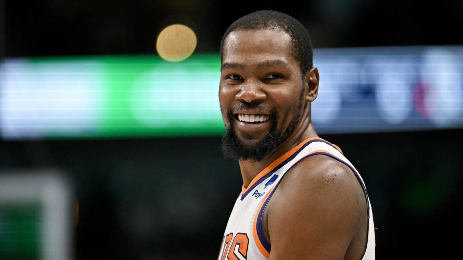 Watch: Durant nixed with injured left ankle sustained in warmups