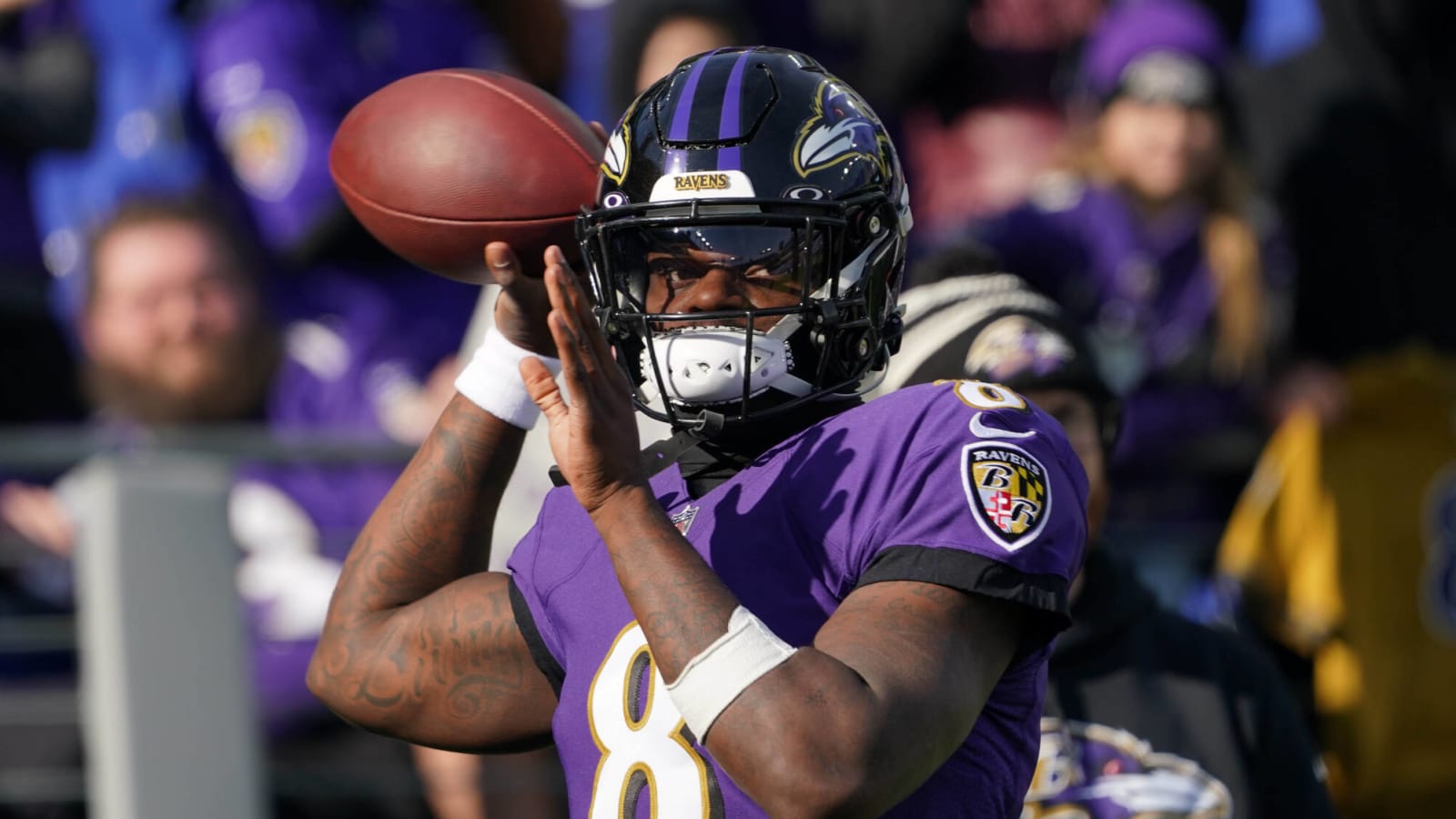 Report: 'Not looking good' for Lamar Jackson to play vs. Bengals