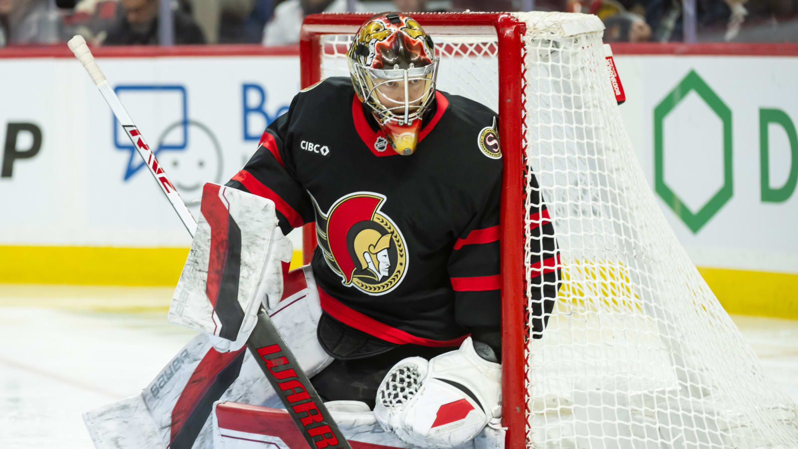 Senators reassign goaltender with Linus Ullmark nearing return