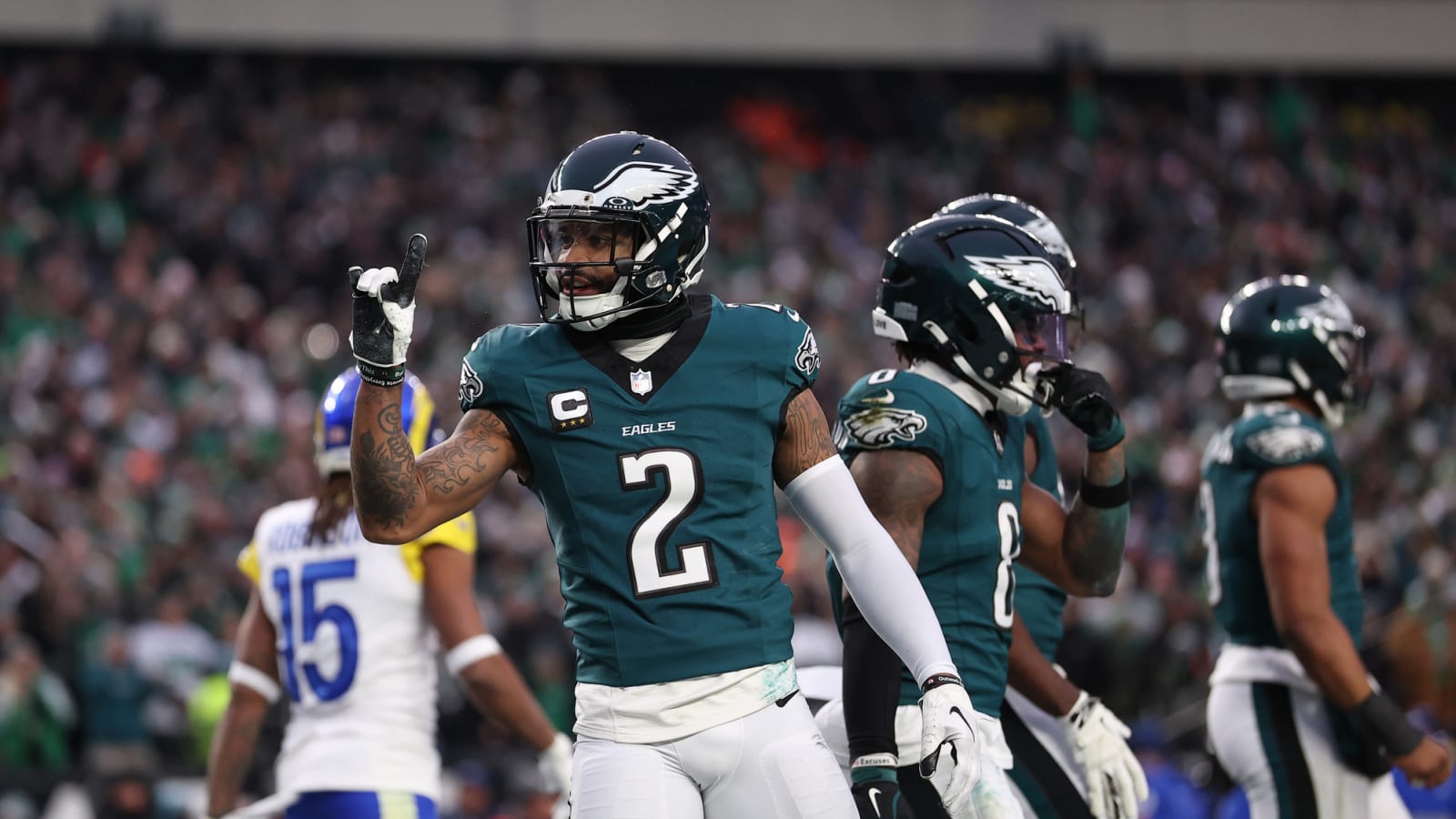 Eagles’ Darius Slay went viral for his quote about Matthew Stafford