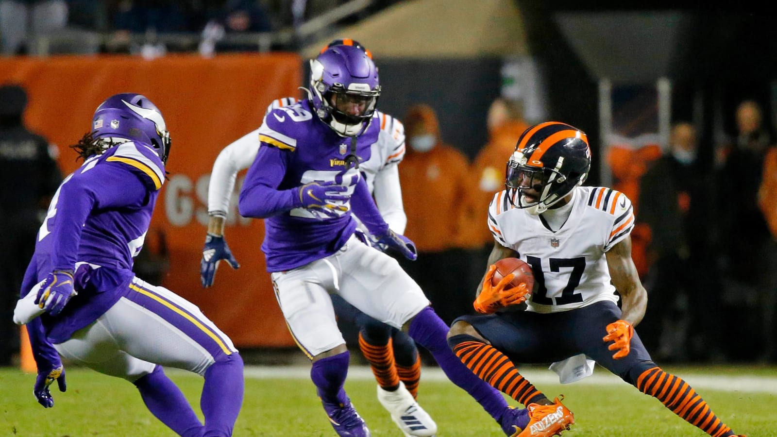 Bears' Jakeem Grant ruled out with concussion suffered vs. Vikings