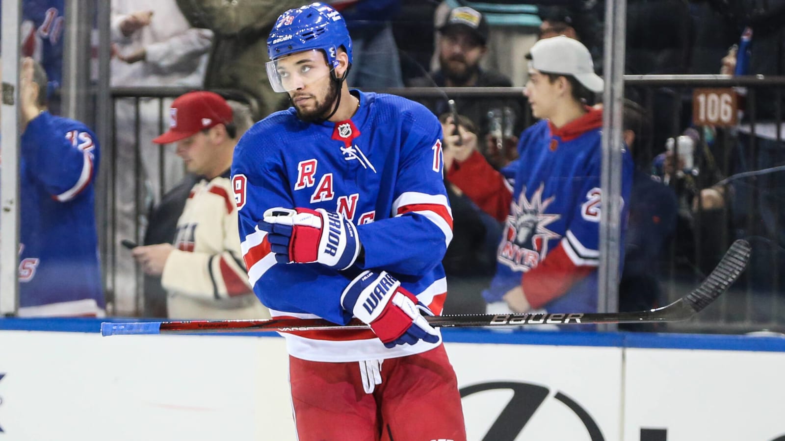 Rangers’ K’Andre Miller to miss tonight’s game against Maple Leafs due to personal reasons