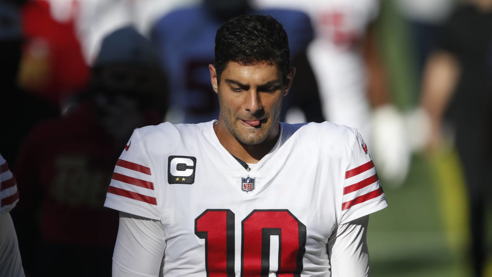 Garoppolo reportedly unfazed by 49ers exploring QB options