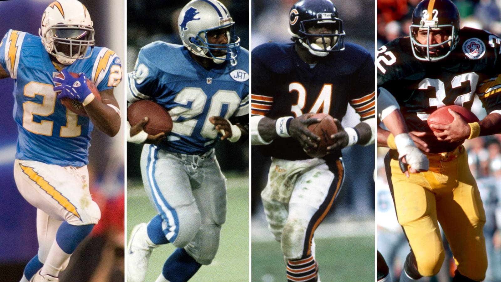 The greatest all-time running back from every NFL team