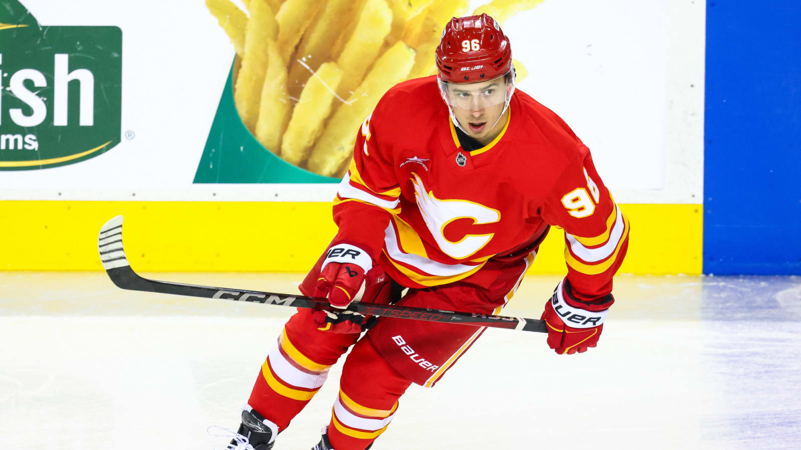 Flames’ Andrei Kuzmenko Responds to Coaching Challenge