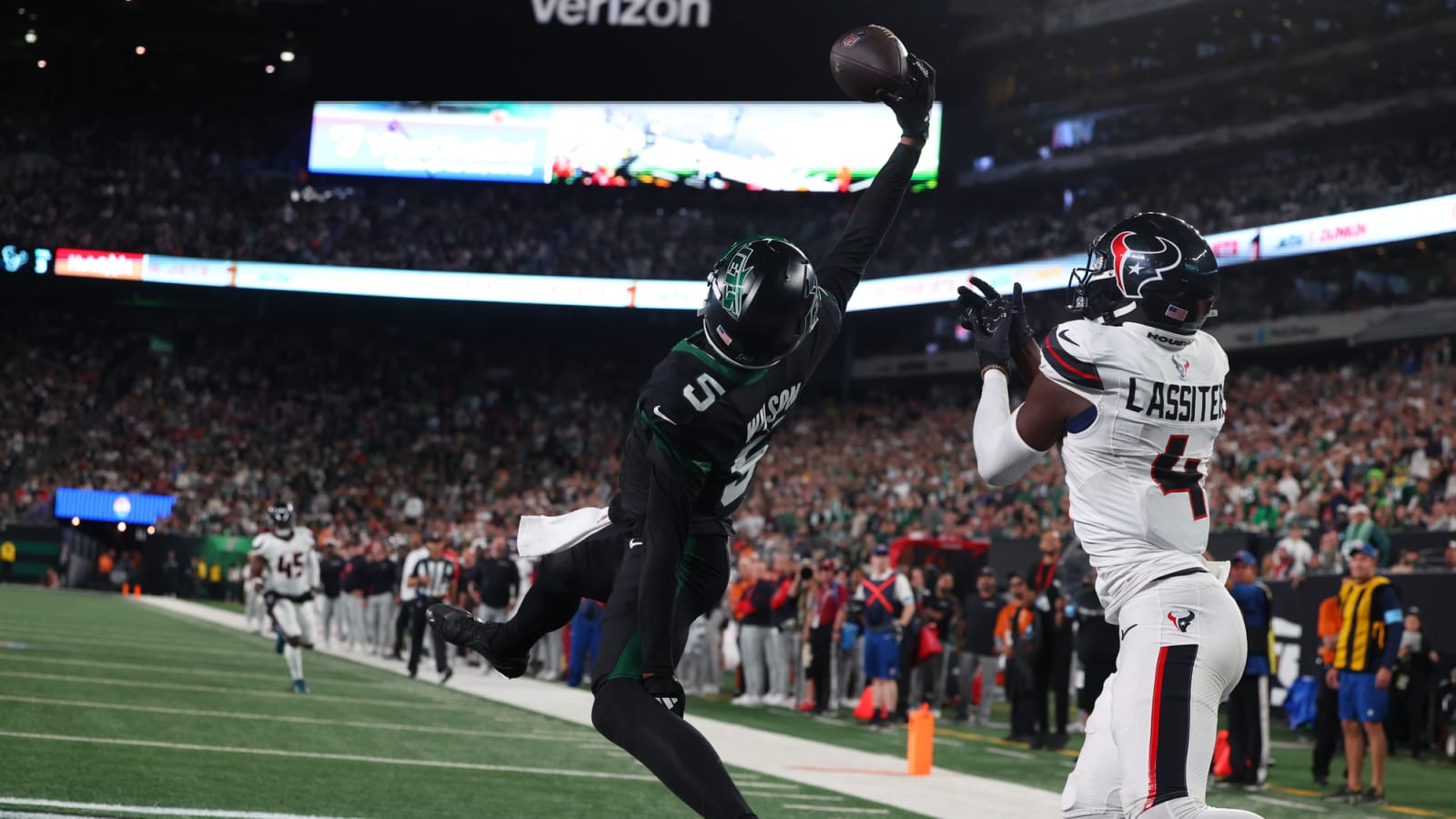 Garrett Wilson stayed humble when discussing his incredible catch
