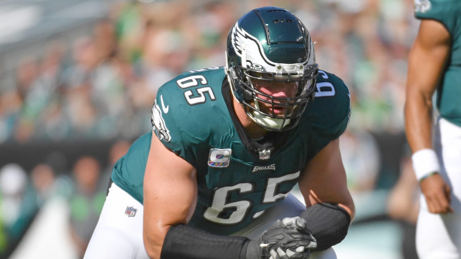 Lane Johnson Injured vs. Jets