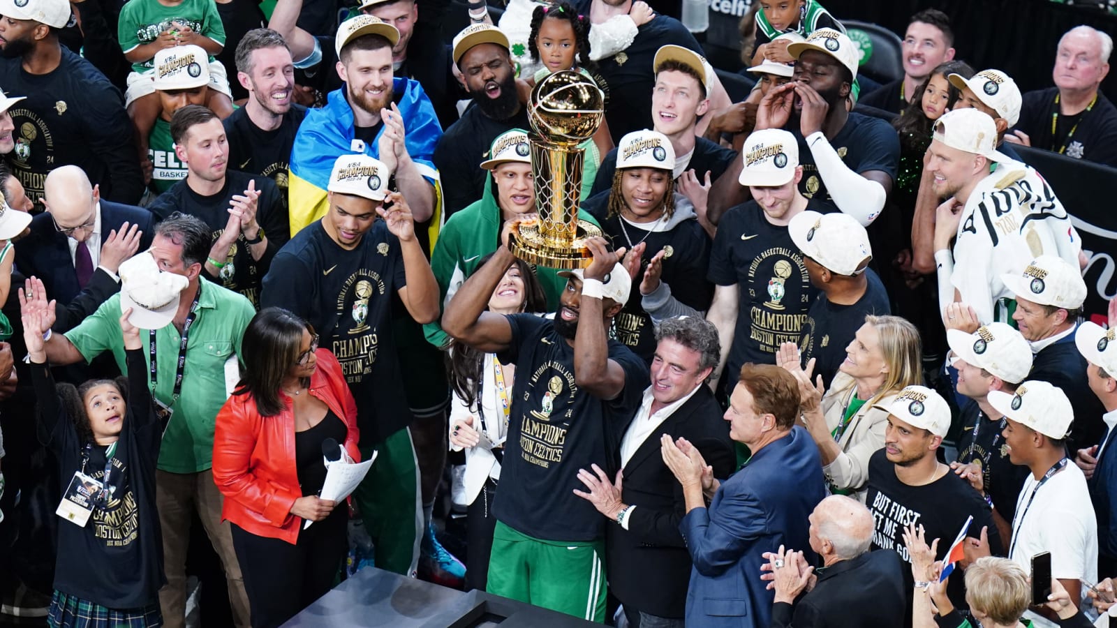 Celtics win first NBA championship since 2008, Brown named MVP