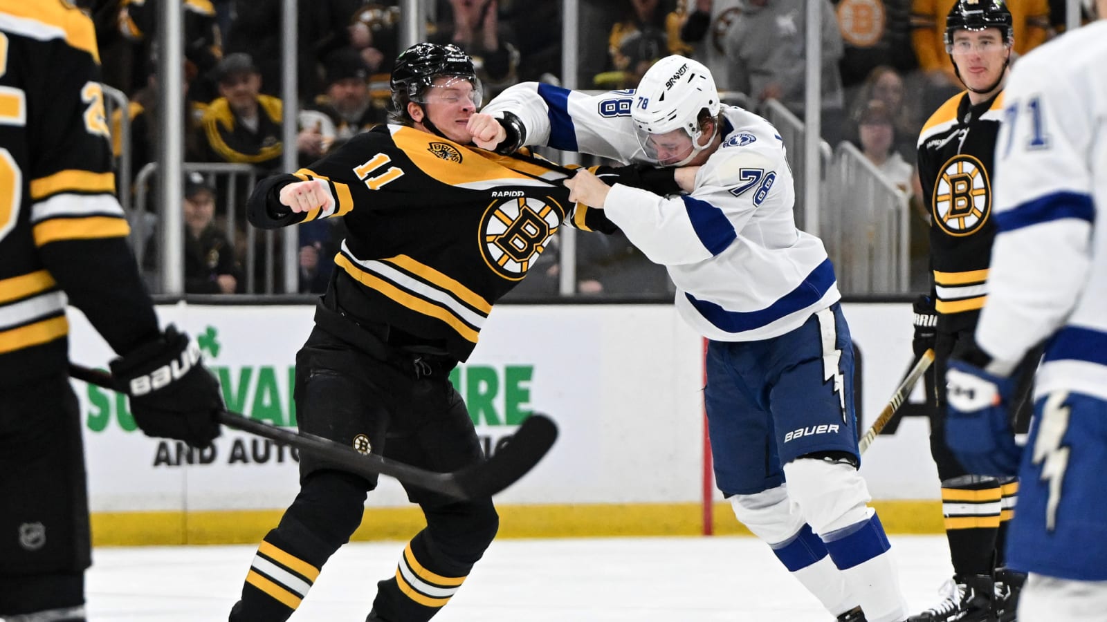 Depleted Bruins Lay Out Lightning in Decisive Win