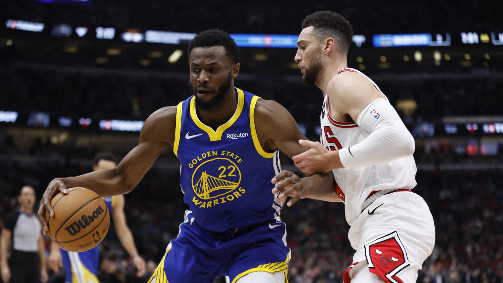 Andrew Wiggins doesn't hold a lot of trade value for the Golden State Warriors