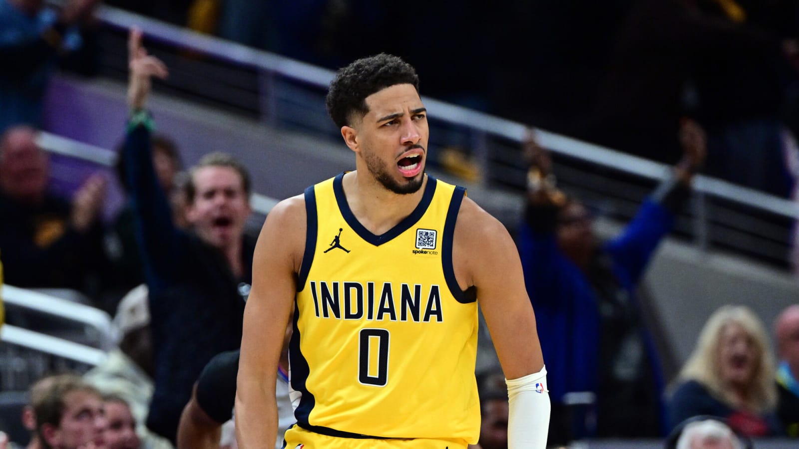 Tyrese Haliburton Jokingly Blames Stephen Curry For His Recent Shooting Slump