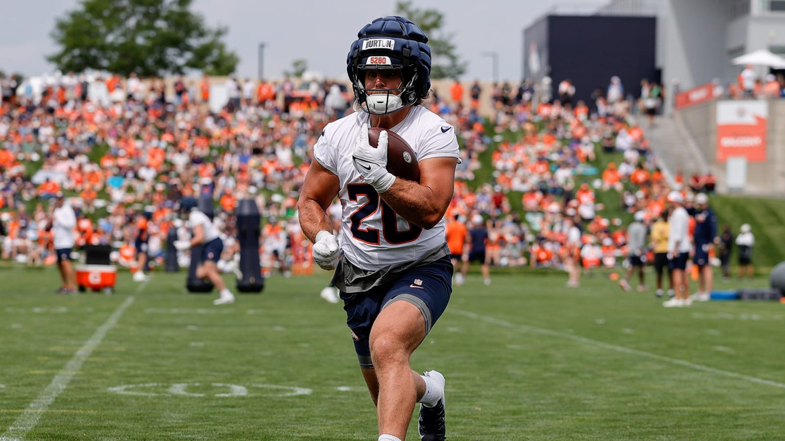 Broncos Elevating WR Lil’Jordan Humphrey & RB Michael Burton