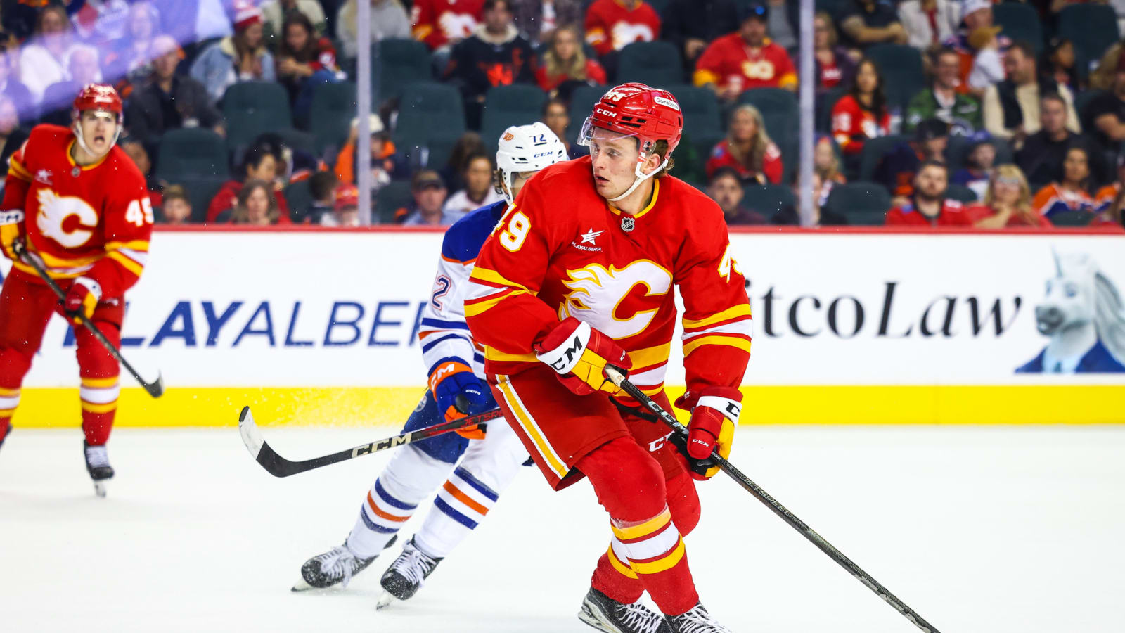 Calgary Flames sign Andrew Basha to entry-level contract
