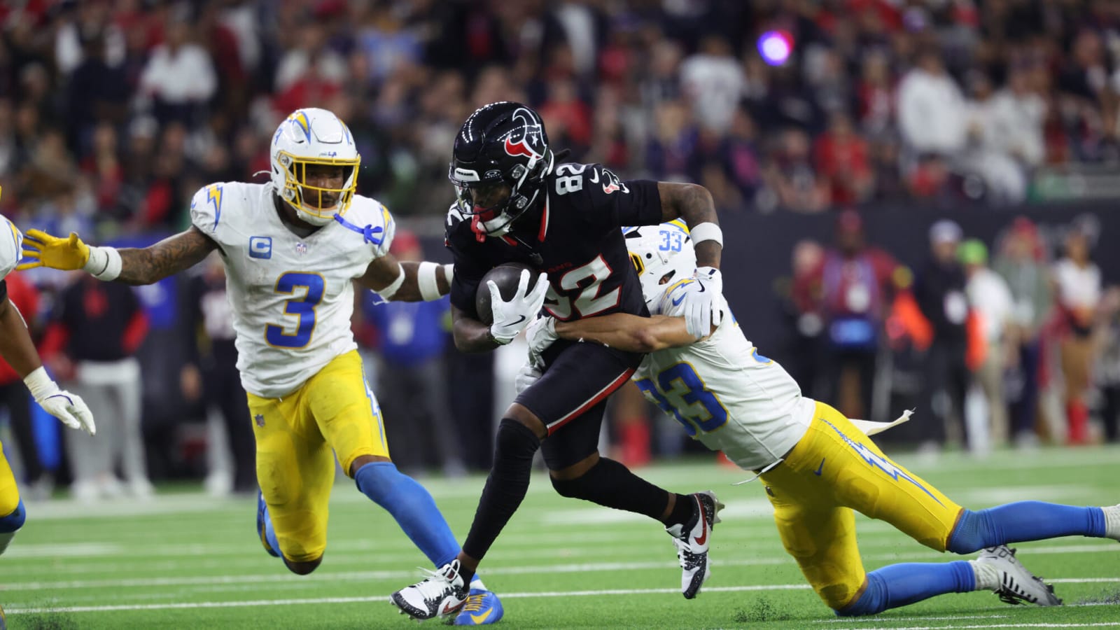 Texans Cut WR Diontae Johnson, Placed TE Cade Stover On IR