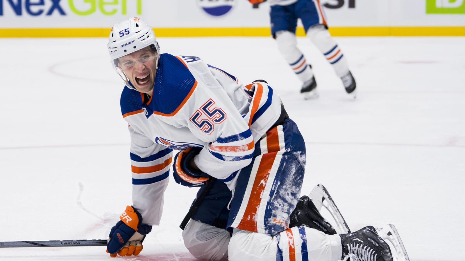 Oilers assign forward to AHL