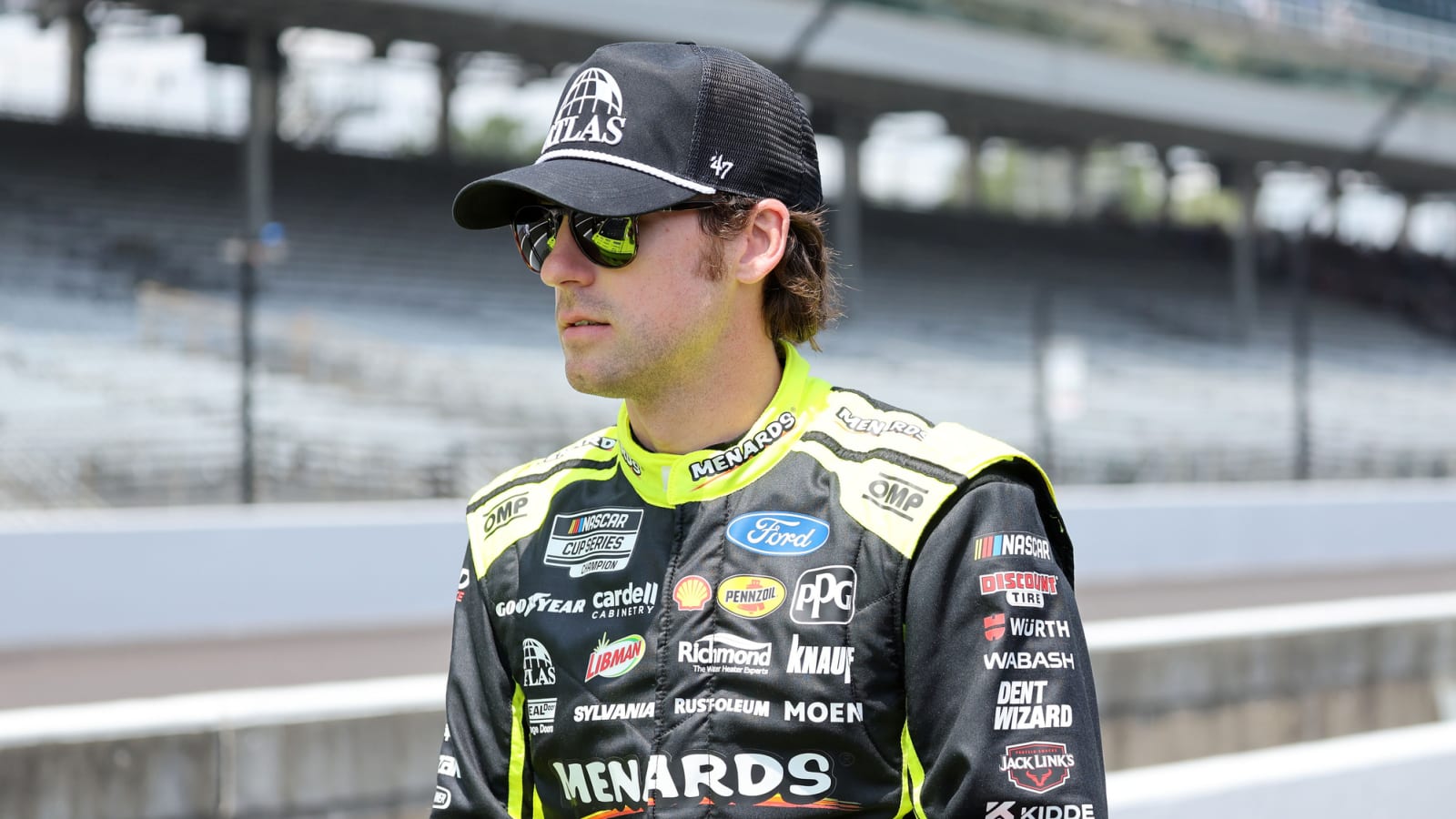 Ryan Blaney seemingly injured after being wrecked by Martin Truex Jr. at Darlington