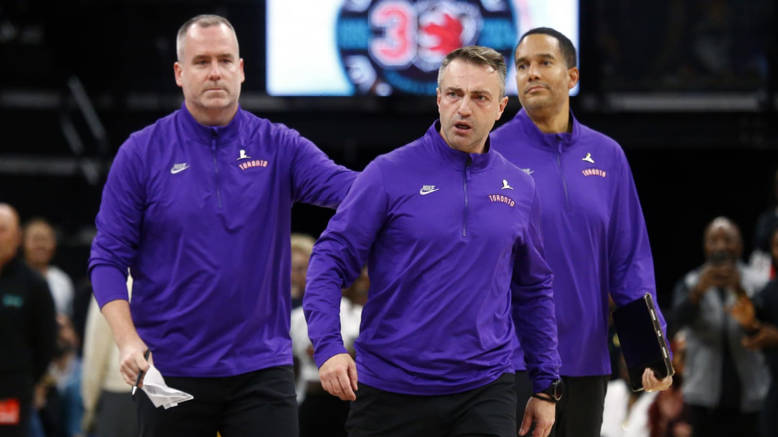 Raptors HC Rajakovic ejected for profane tirade against refs