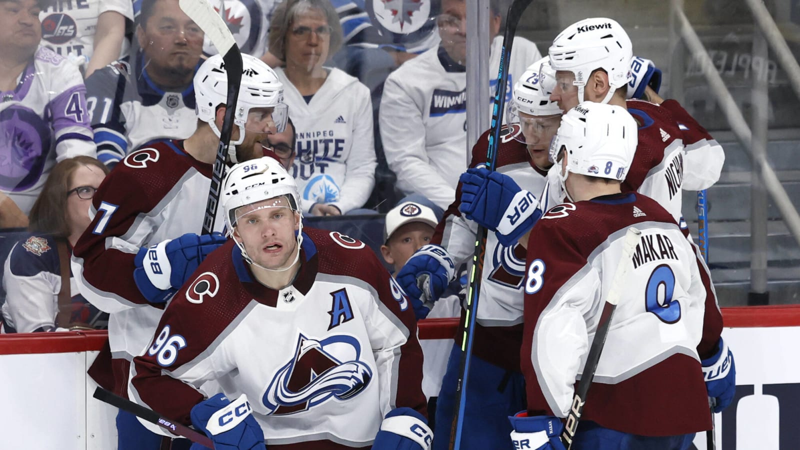 Awards From the Avalanche vs. Jets First-Round Series