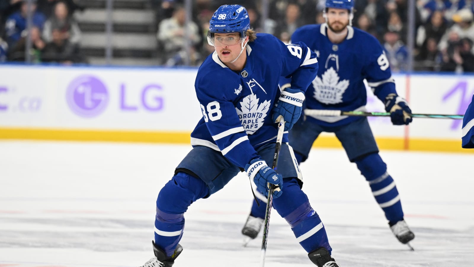 'It was very special,' Maple Leafs’ William Nylander CELEBRATES playing alongside brother Alex as teammates in NHL