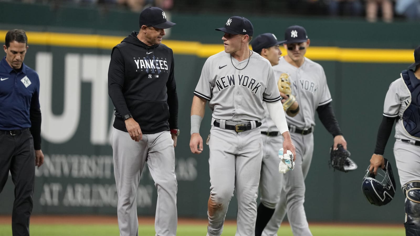 Yankees’ Jake Bauers dodges major injury bullet