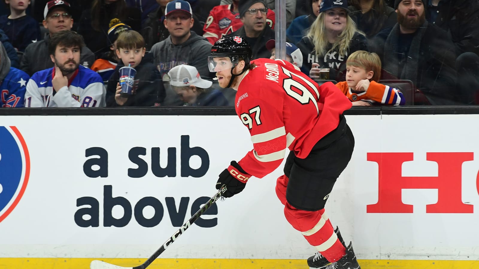 Connor McDavid reflects on Stanley Cup Game 7 before Team Canada vs USA game