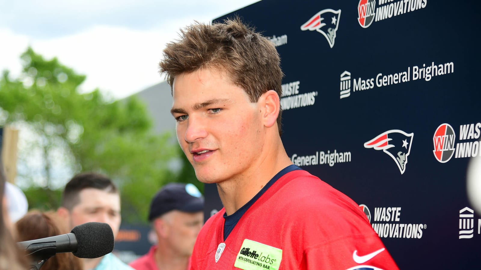 Patriots' Drake Maye speaks honestly about status after minicamp