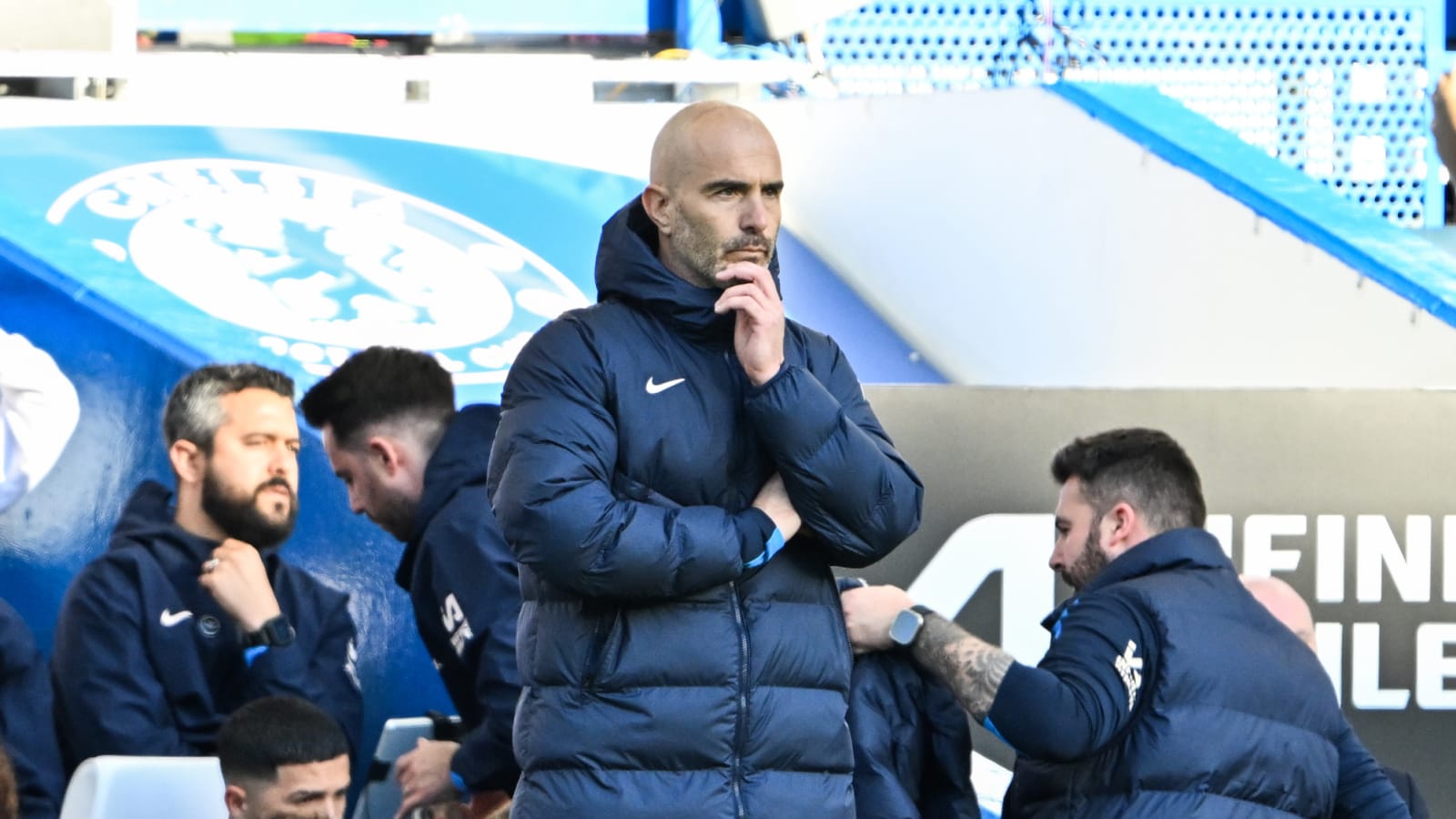 Enzo Maresca responds to question asking if Filip Jorgensen is close to being Chelsea’s No.1