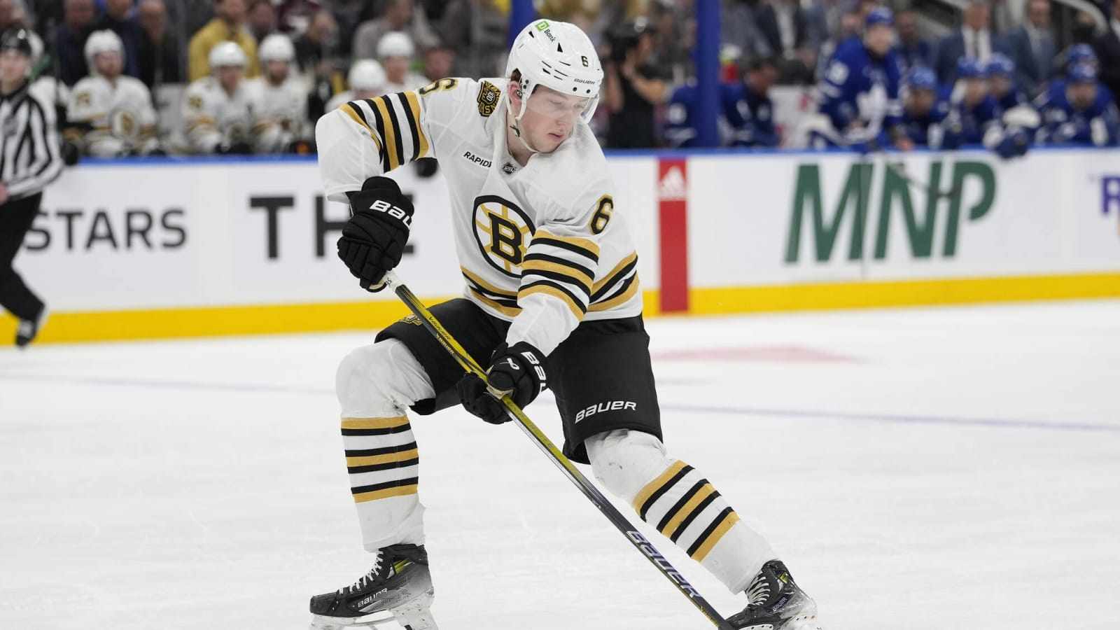 Bruins Experimenting With Third Defense Pairing as Playoffs Loom
