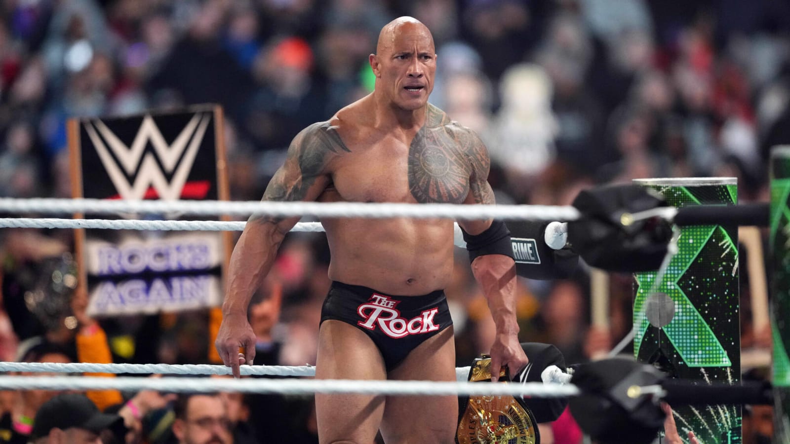 The Rock, Roman Reigns defeat Cody Rhodes, Seth Rollins at WrestleMania 40