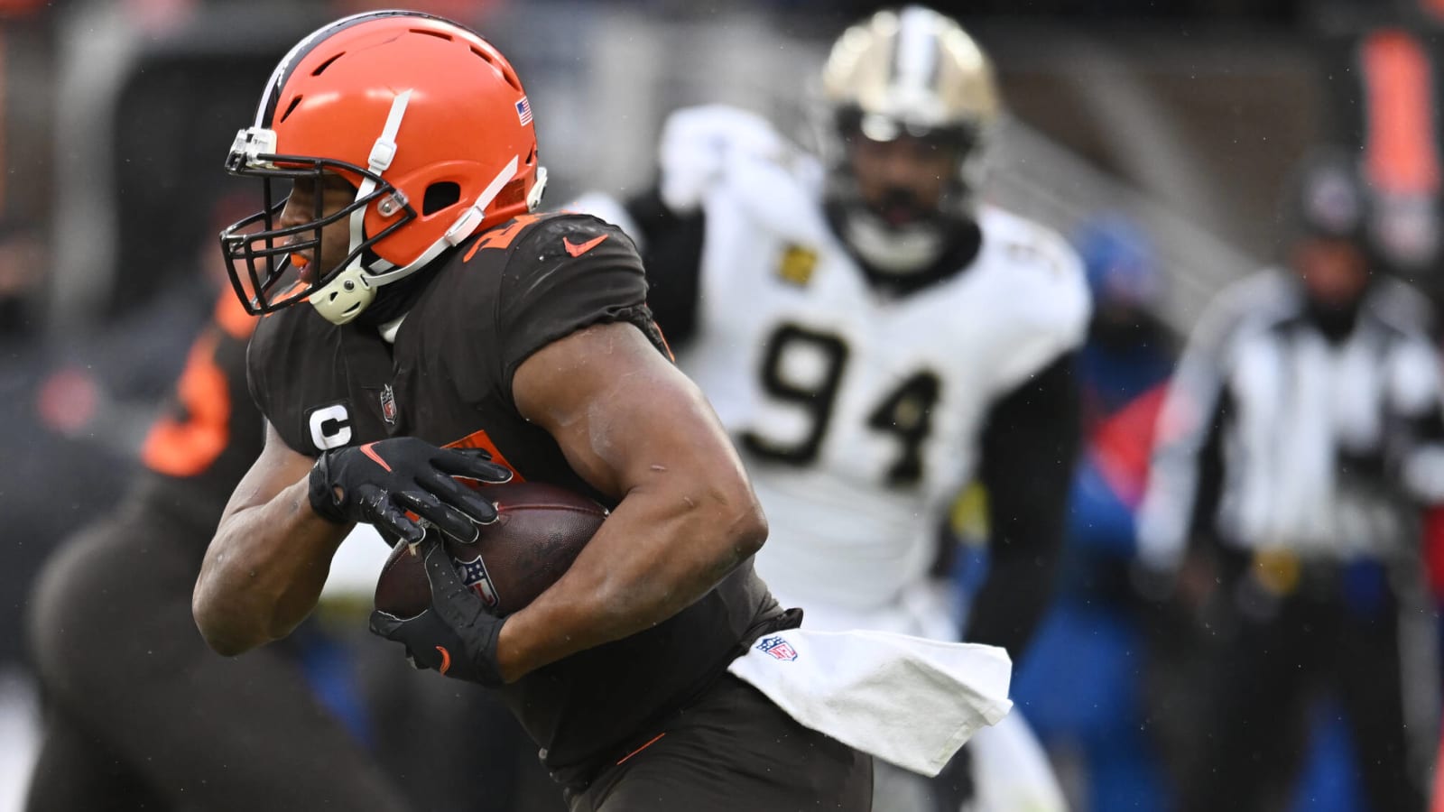 Browns eliminated from playoff contention with loss to Saints