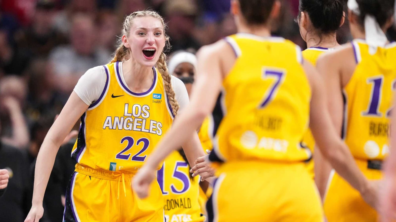Lights, Cam, Action!’ Cameron Brink Helps Promote Unrivaled Team