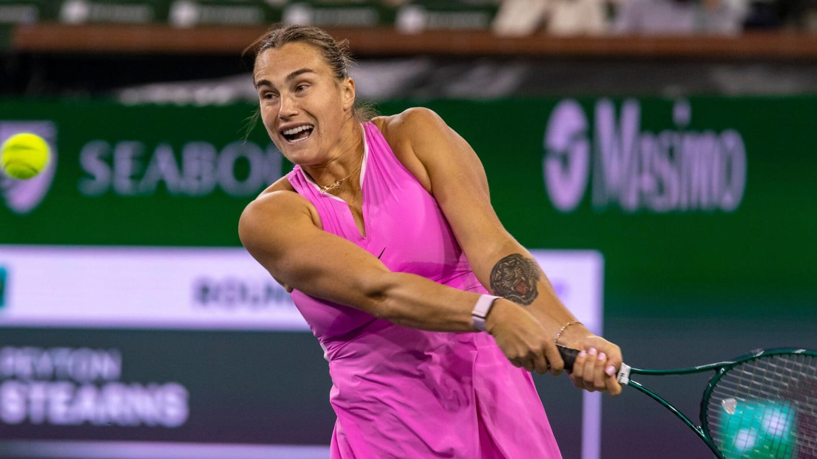 'I was fighting today like a tiger,' Aryna Sabalenka connects to her spirit animal as she flings Peyton Stearns out of the 2024 Indian Wells