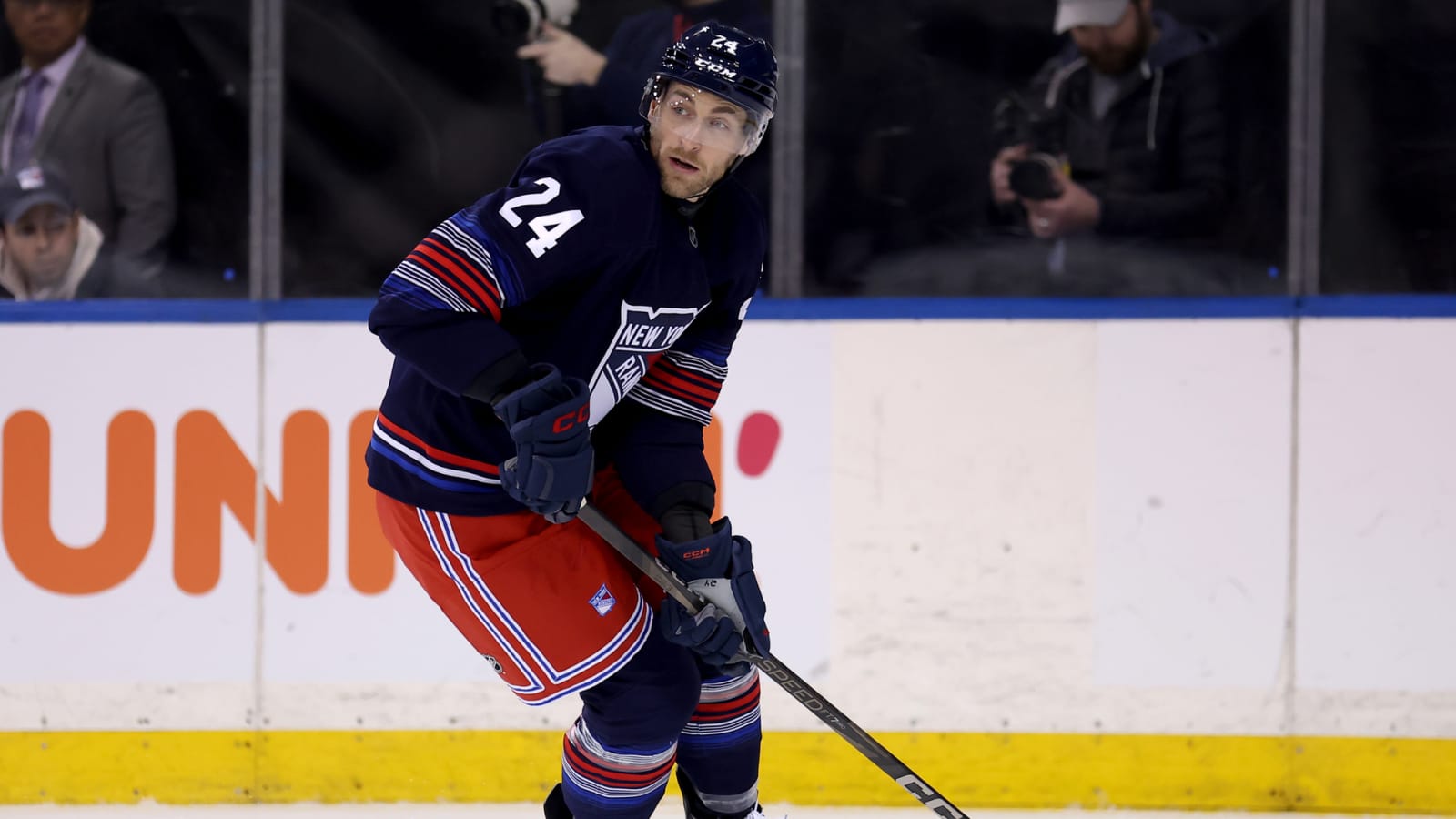 Former Canuck appears to already be in doghouse with Rangers