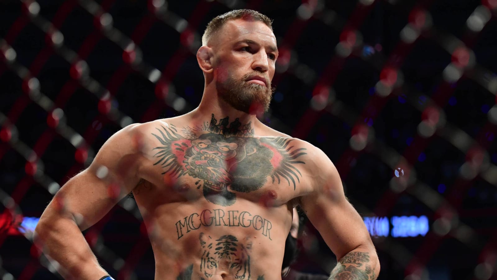  Conor McGregor states down the face of the camera and sends out a chilling warning to all his doubters