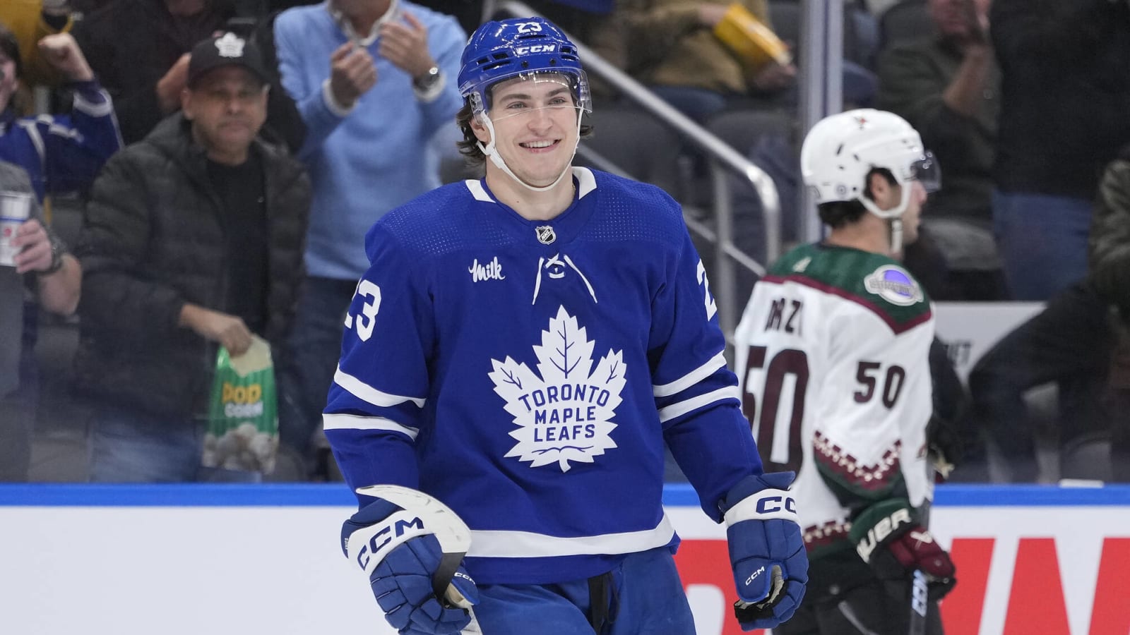 Matthew Knies in Maple Leafs’ Exclusive Under-22 Playoff Goal Scorers Club