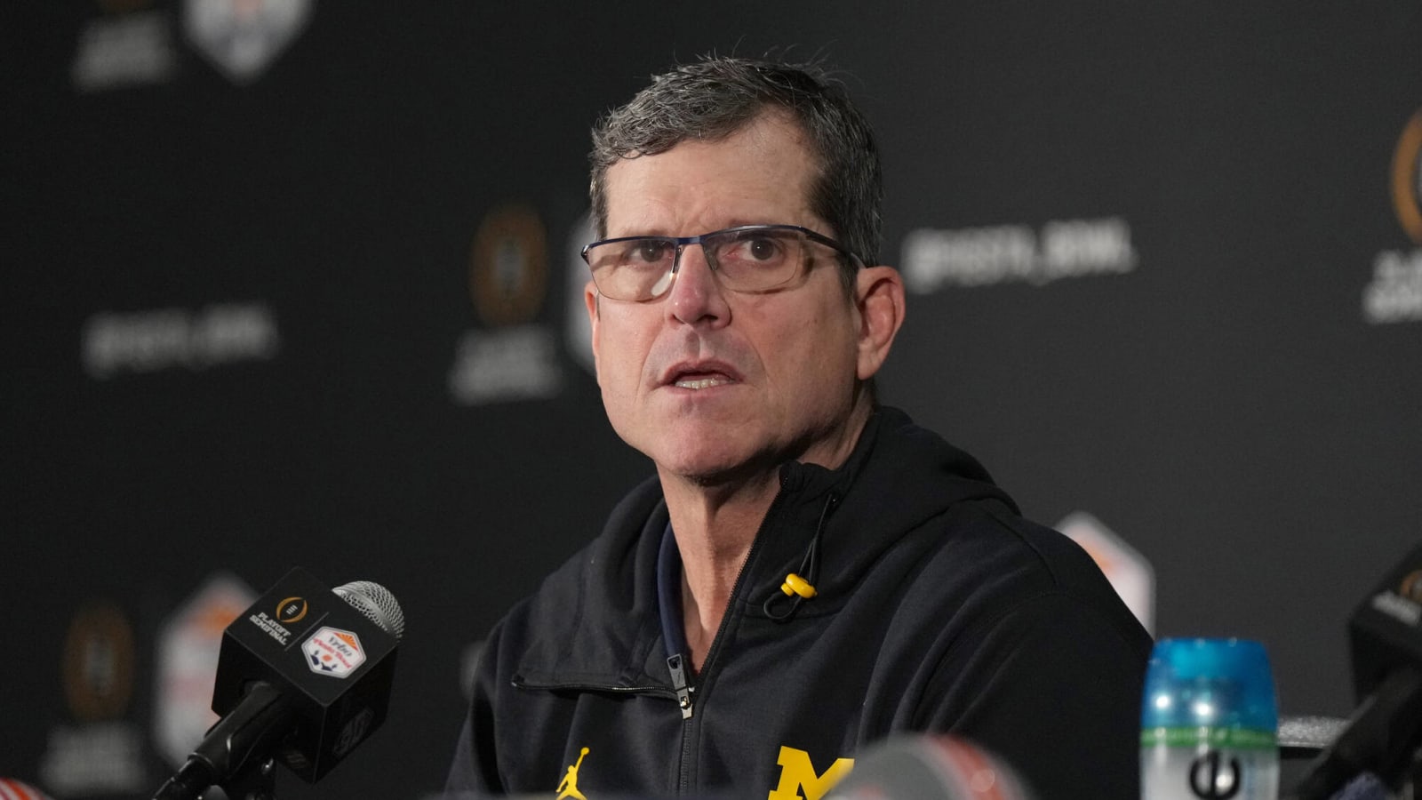 Jim Harbaugh professes his love for mowing lawns