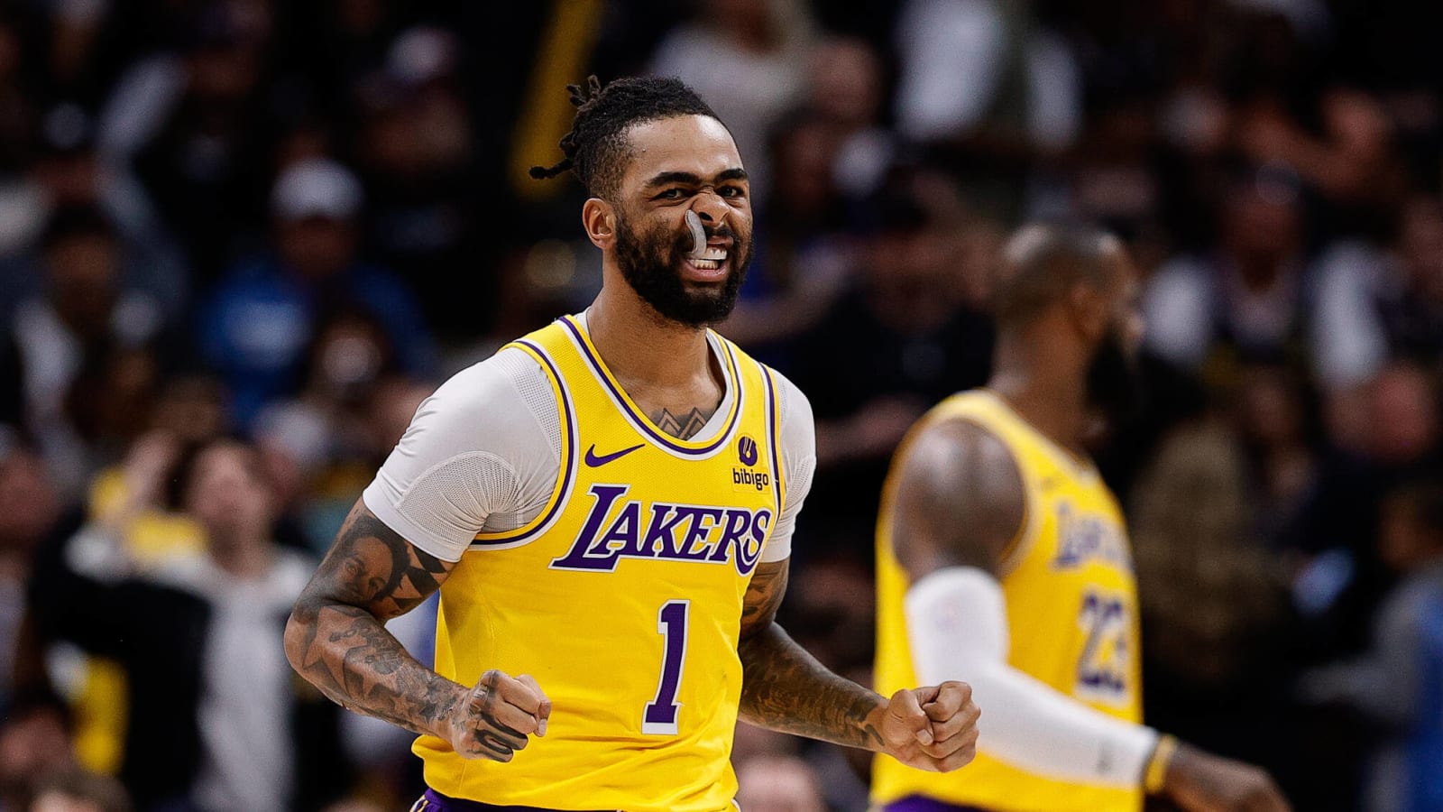 D’Angelo Russell SLAPPED with $25,000 fine for abusing NBA referee amidst playoffs loss