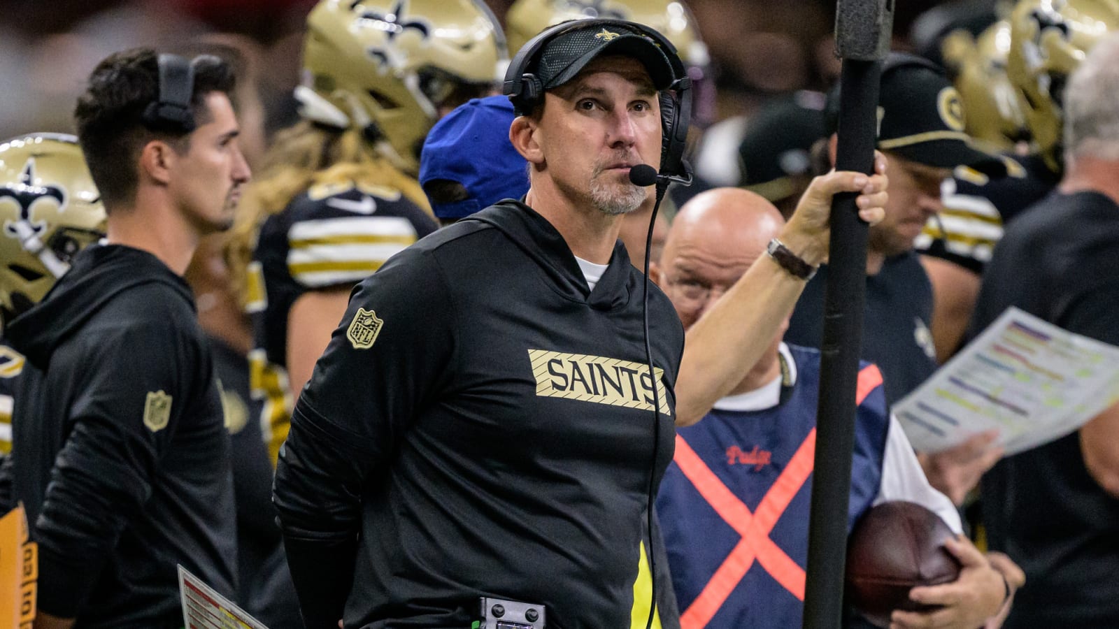  Saints Fire HC Dennis Allen