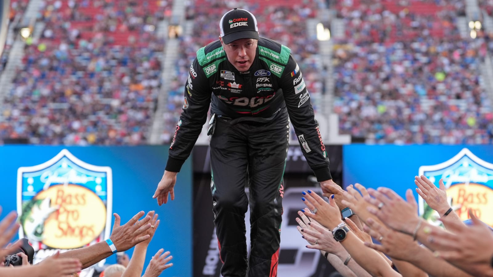 Watch: Brad Keselowski causes a mega wreck at Talladega that collected 28 cars