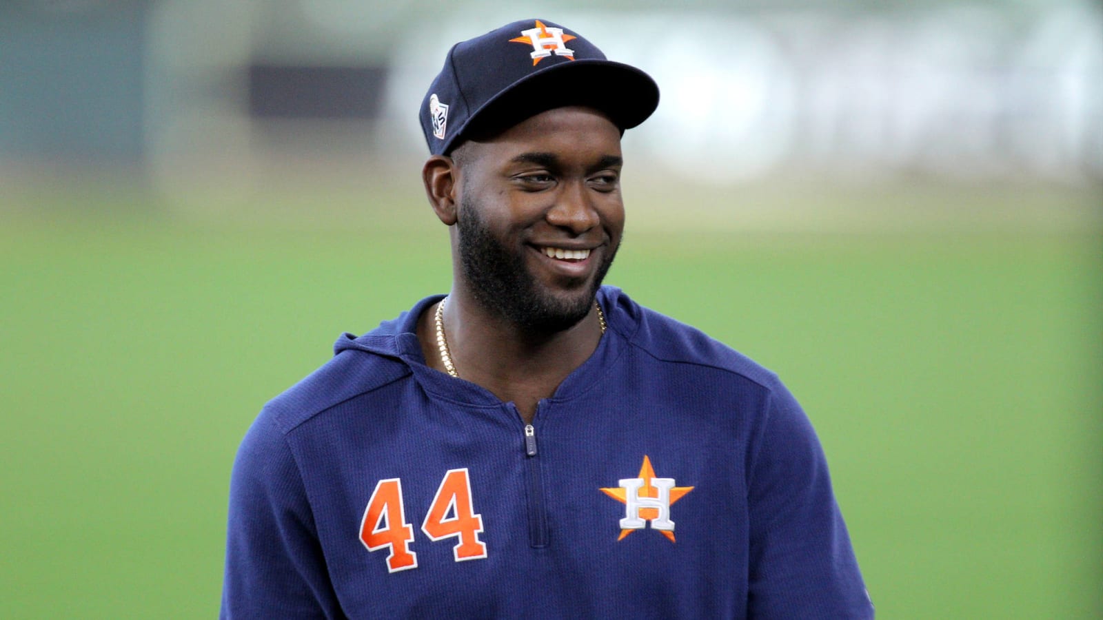 Astros' Yordan Alvarez 'maybe' lost for year because of bad knee?