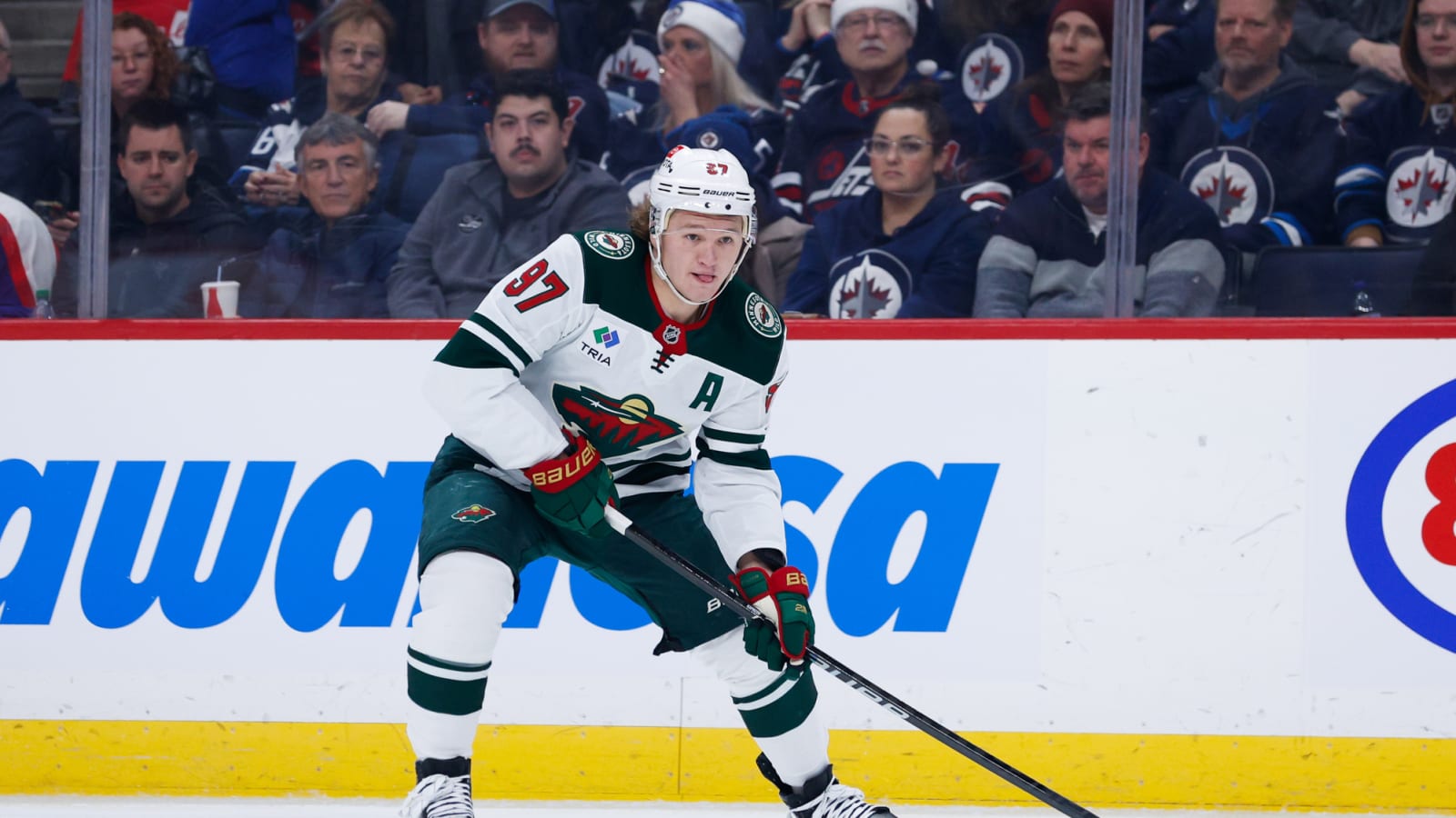 Kirill Kaprizov, Joel Eriksson Ek begin on-ice rehab