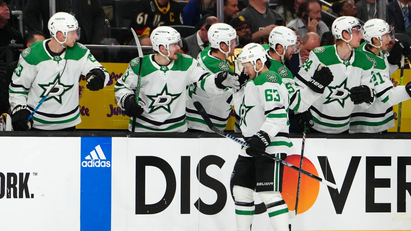 Watch: Stars, Golden Knights trade goals in first period of Game 5