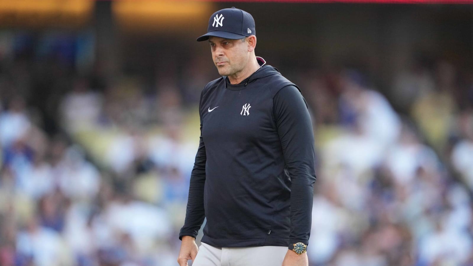 Yankees’ Aaron Boone defends $21 million infielder’s struggles