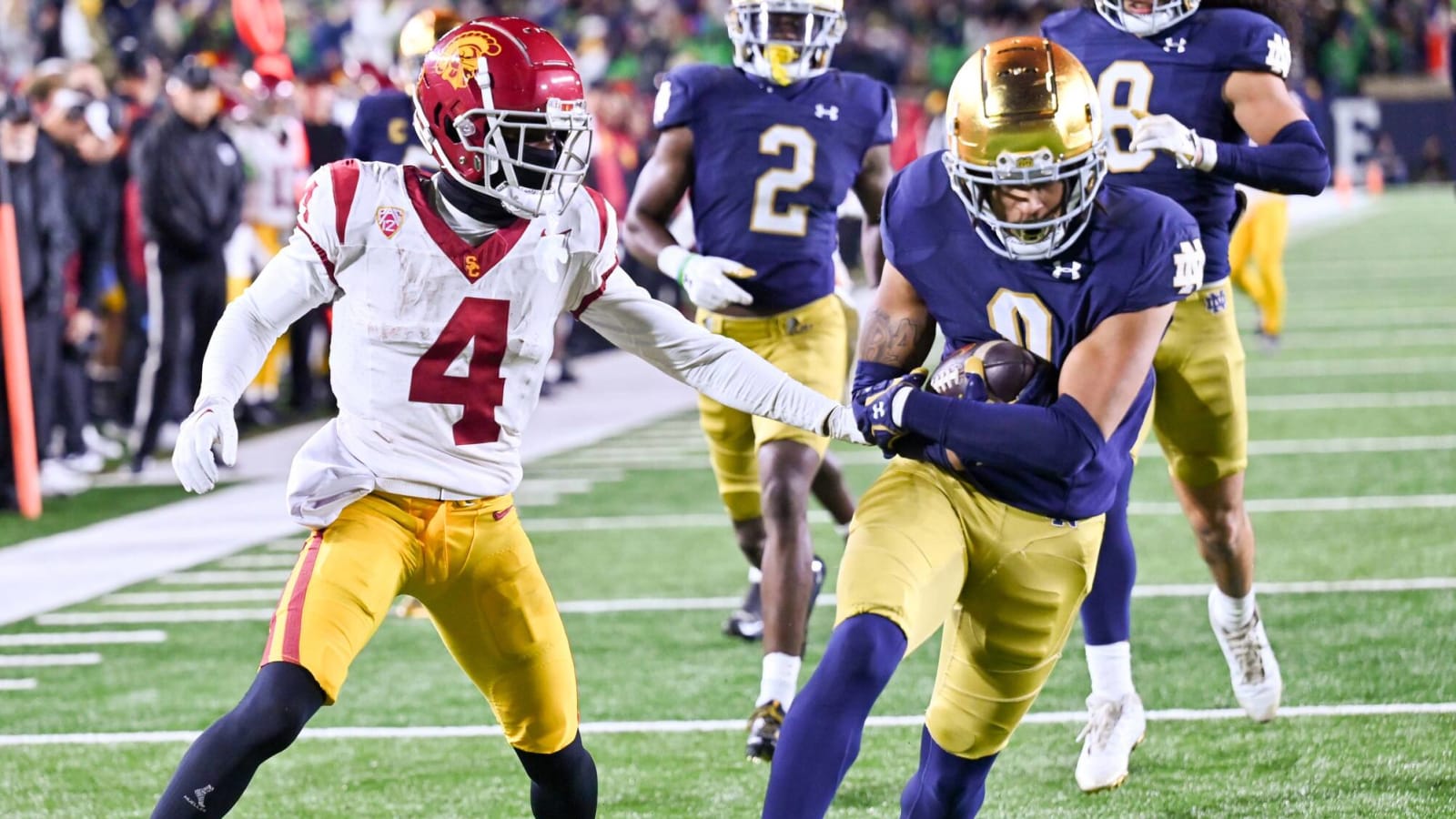 Did Notre Dame safety predict his big game against USC?