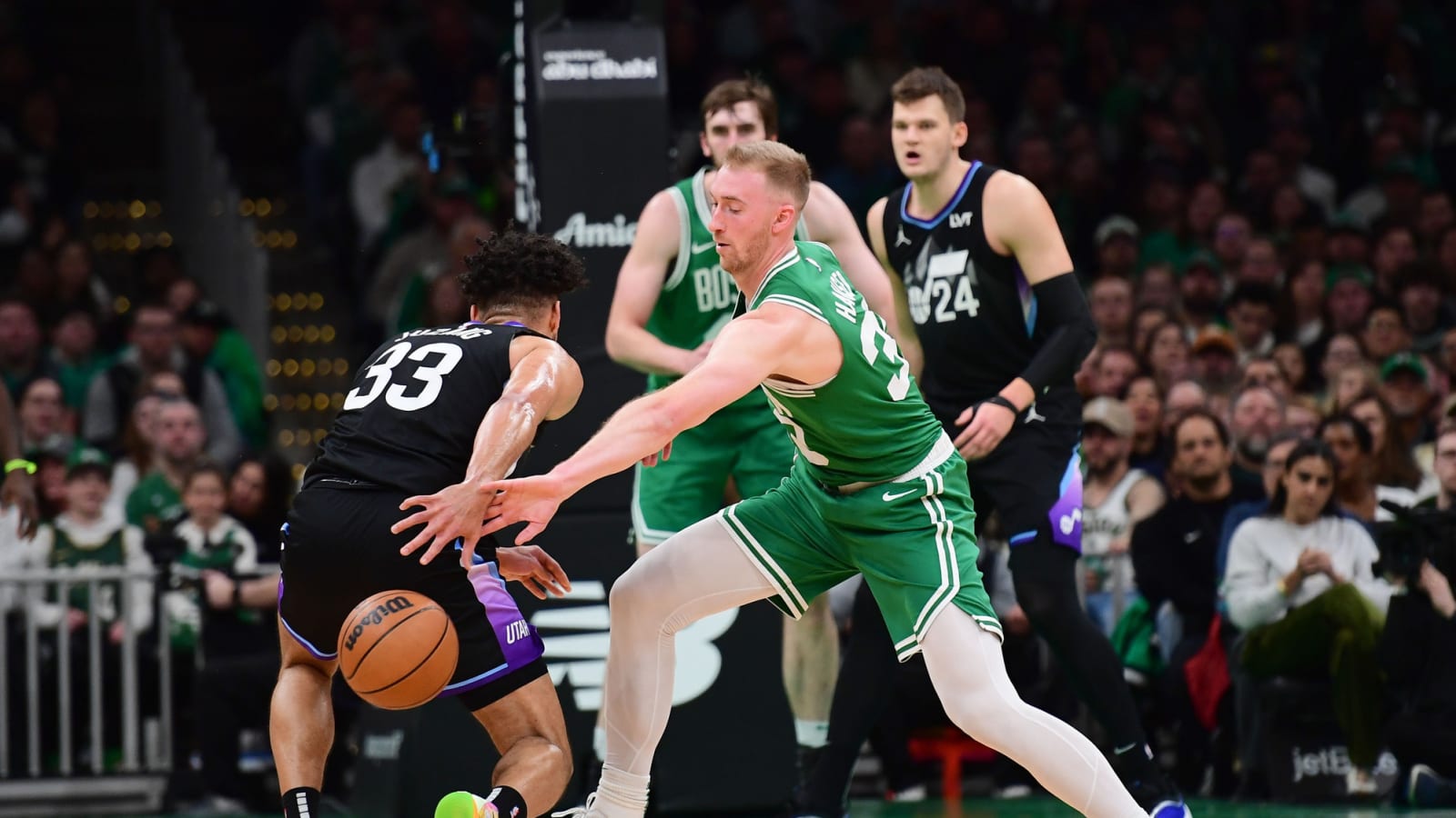 Celtics sneak past Jazz 114-108